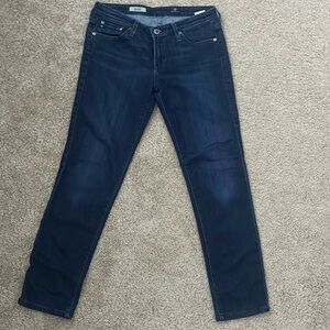 AG Adriano Goldschmeid Stilt Cigarette Leg Women Sz 28 R Jeans